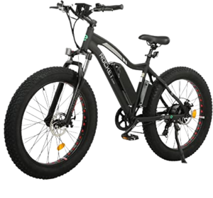 ECOTRIC 26” Fat Tire Electric Bicycle Powerful 500W Motor-Best Mountain E-Bike for women