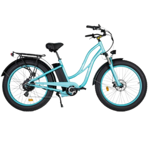 Maxfoot  26" Fat Tire 750W Step-Thru Electric Ebike MF-17 Bicycle - Best Mountain e-bike For Women