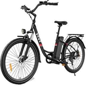 VIVI  C26 Shimano 7 Speed Commuter Bike 20MPH & 50 Mile Range–Best Affordable Electric Bike For Women