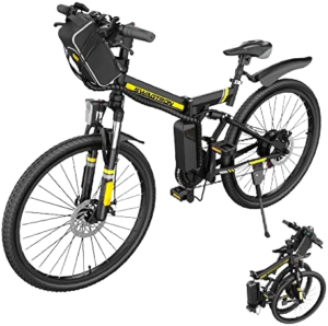EB15 Viper Folding Off-Road Electric Mountain Bike-Best For Trailing